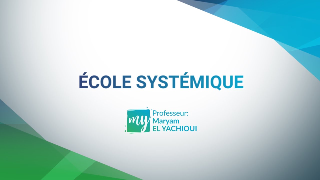Théorie des organisations_L'école Systémique