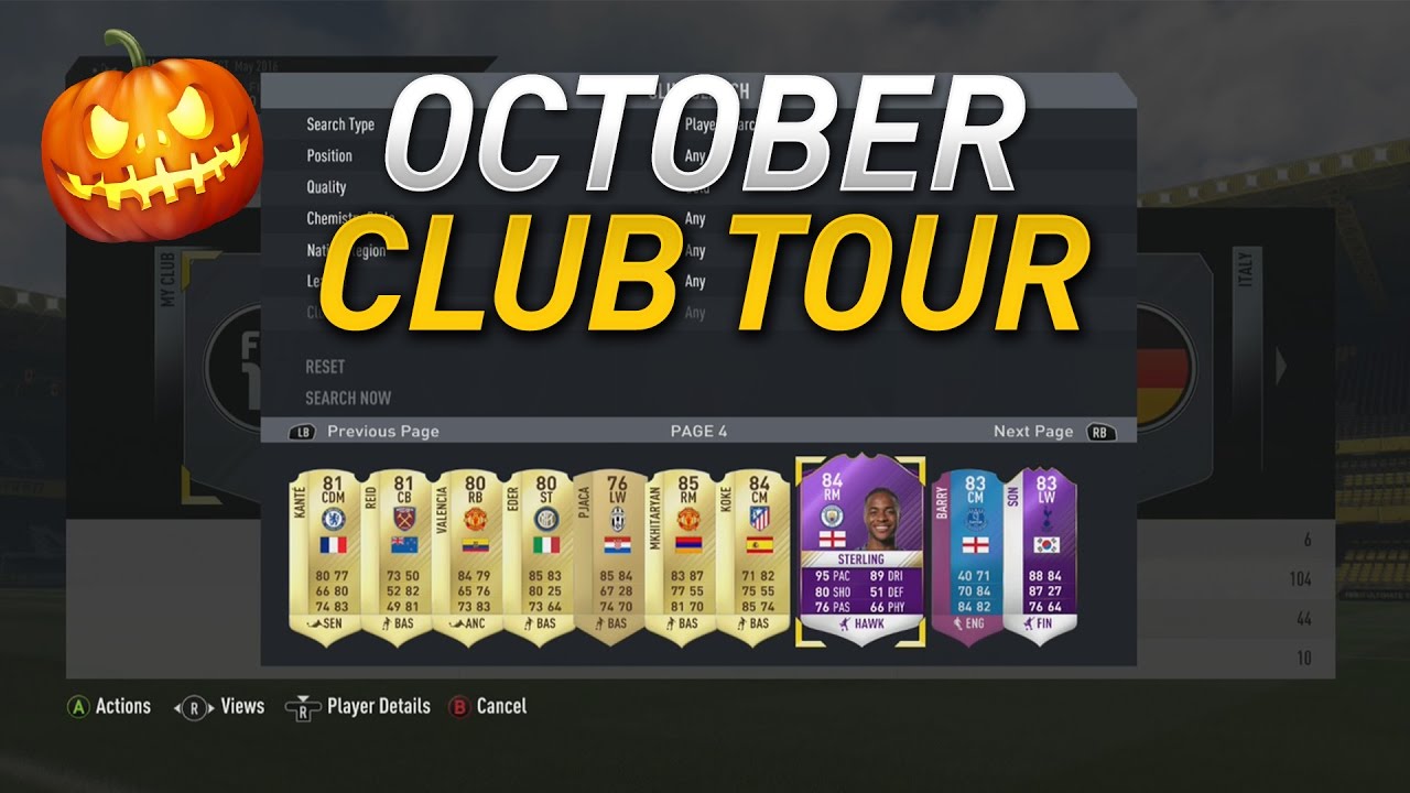 FIFA 17: OCTOBER CLUB TOUR! IFs, POTMs & MORE!