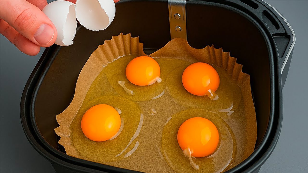 Put Eggs in the Air Fryer and Magic Happens! It's Ready in Just 10 Minutes! Recipe Has Gone Viral!