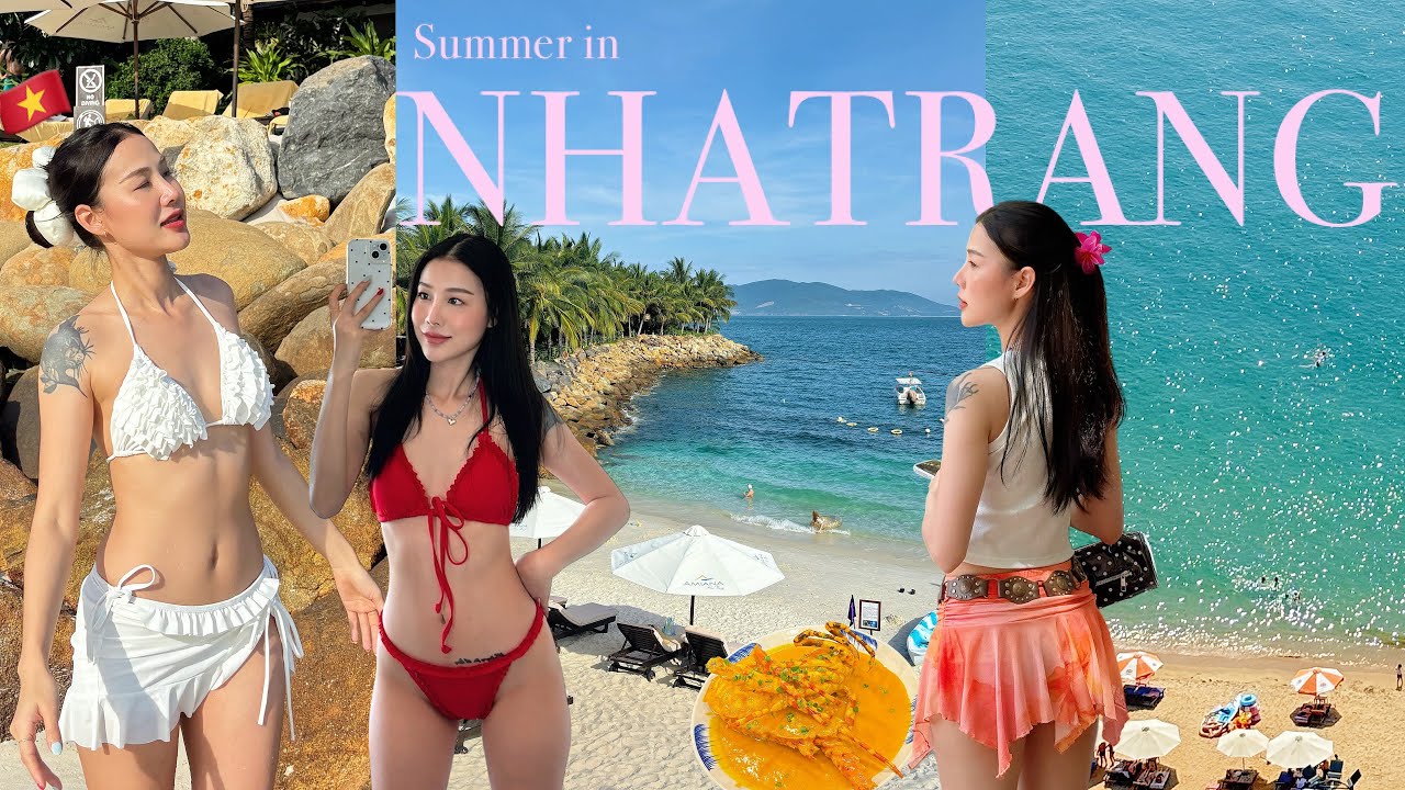 Summer trip in Nha Trang • Vinpearl Land | ทริปยาใจที่ญาจาง 🐚👙⛱️
