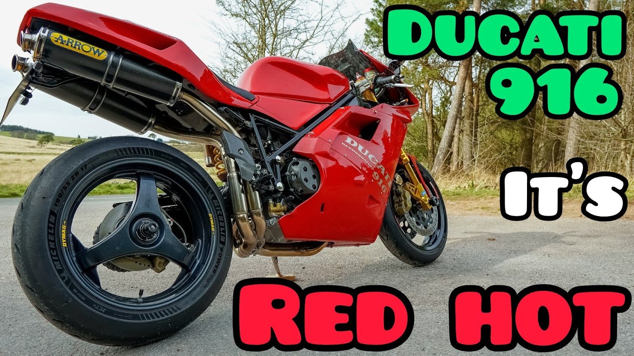 Ducati 916 — это просто бомба!