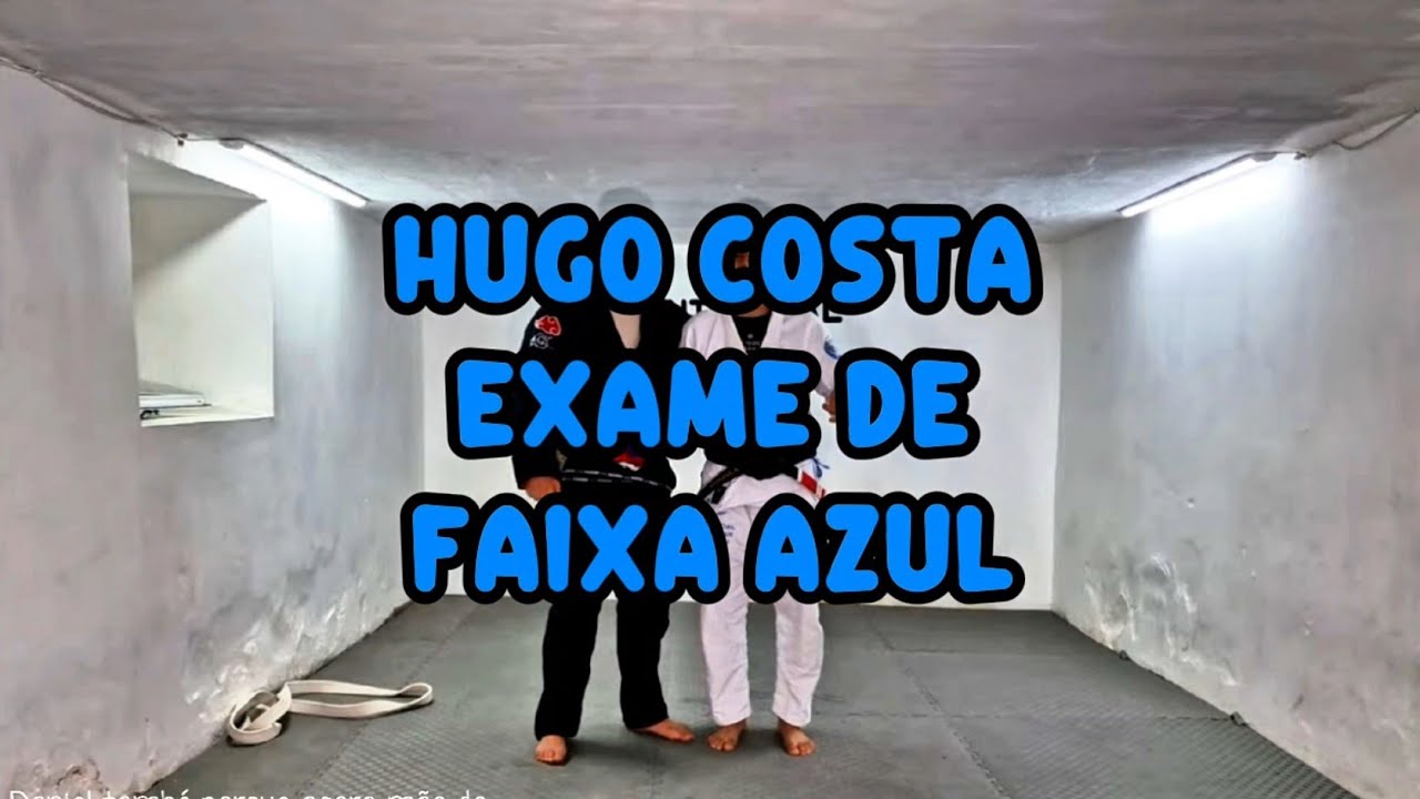 Hugo costa exame de faixa Azul.