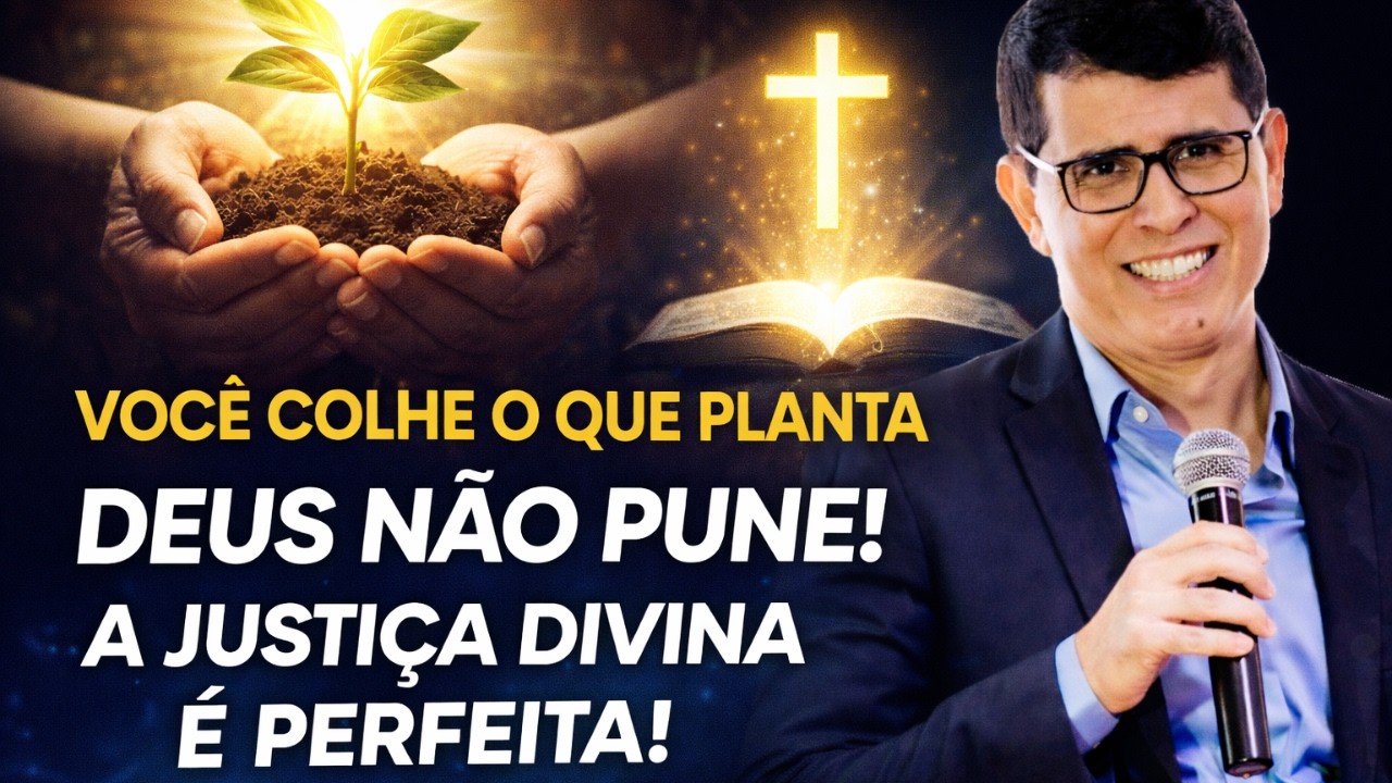 Por que Deus não pune: a verdadeira lógica da justiça divina | Haroldo Dutra Dias
