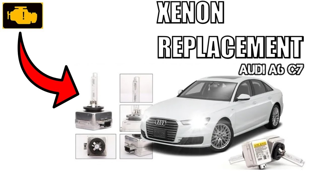 Wymiana żarnika ksenonowego Audi a6 c7