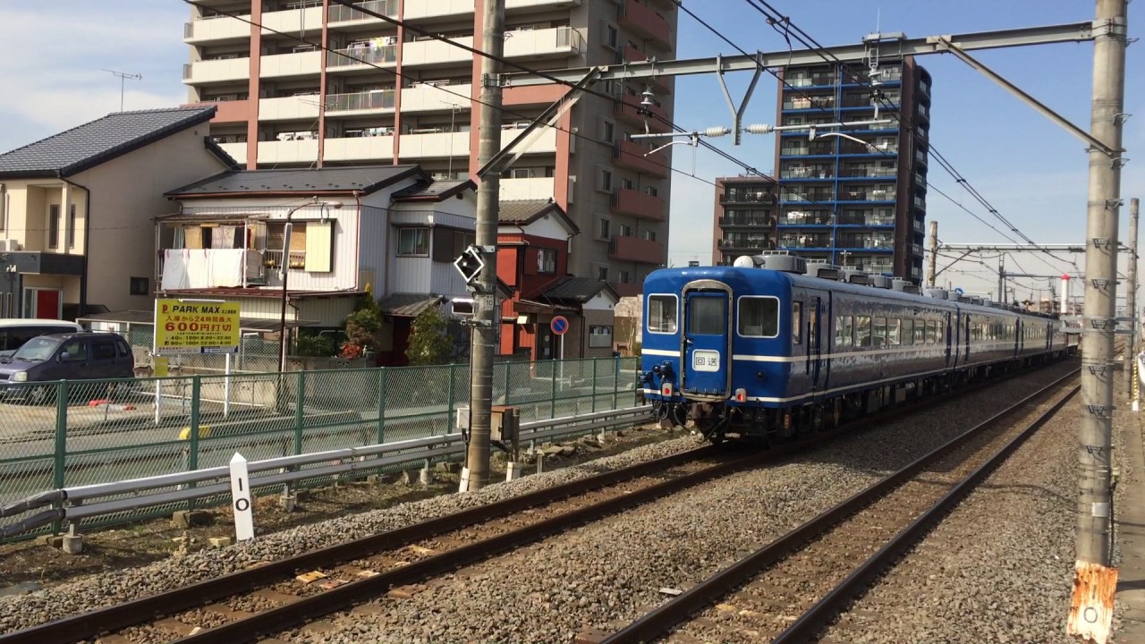 2017.02.22 14系客車 甲種輸送@北上尾駅