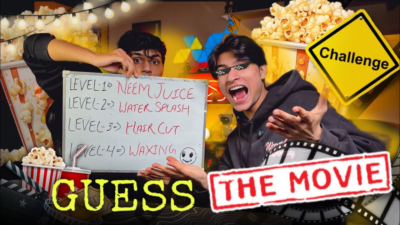 Guess The Movie Challenge😱| Khel Khatam ! 