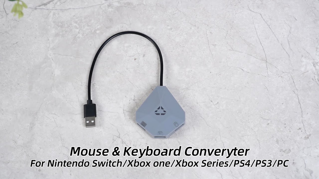 Mcbazel Mouse and Keyboard Converter for Nintendo Switch/Xbox one/Xbox ones/x/Xbox Series/PS4/PS3/PC