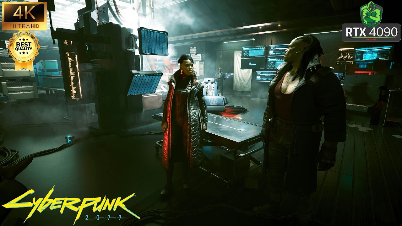 [4K] I Walk the Line : Cyberpunk 2077 - Realistic Immersive Game - Ray Tracing