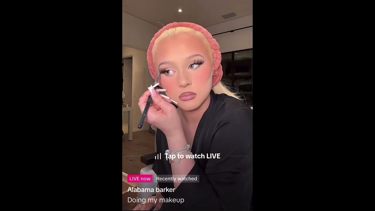 Alabama Barker Makeup 9.22.23
