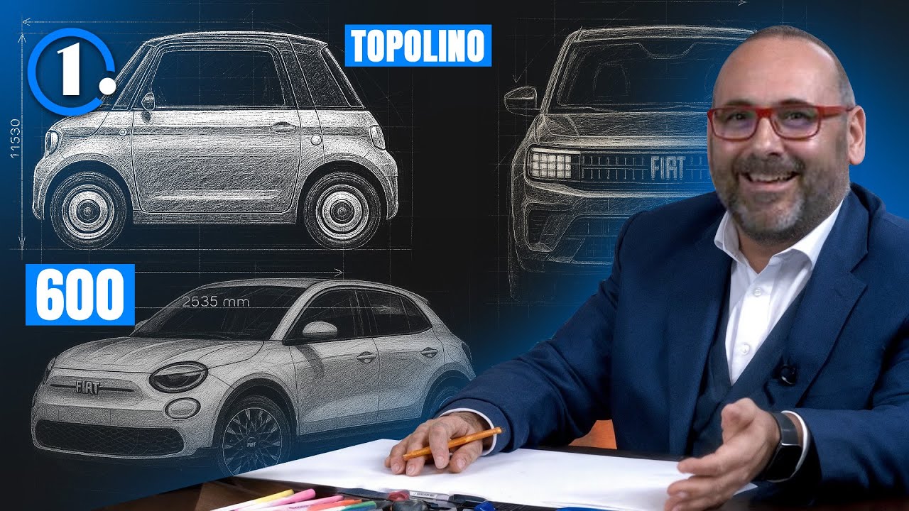 Come nasce una FIAT ✍🏼 Intervista al designer di 500, 600 e Topolino