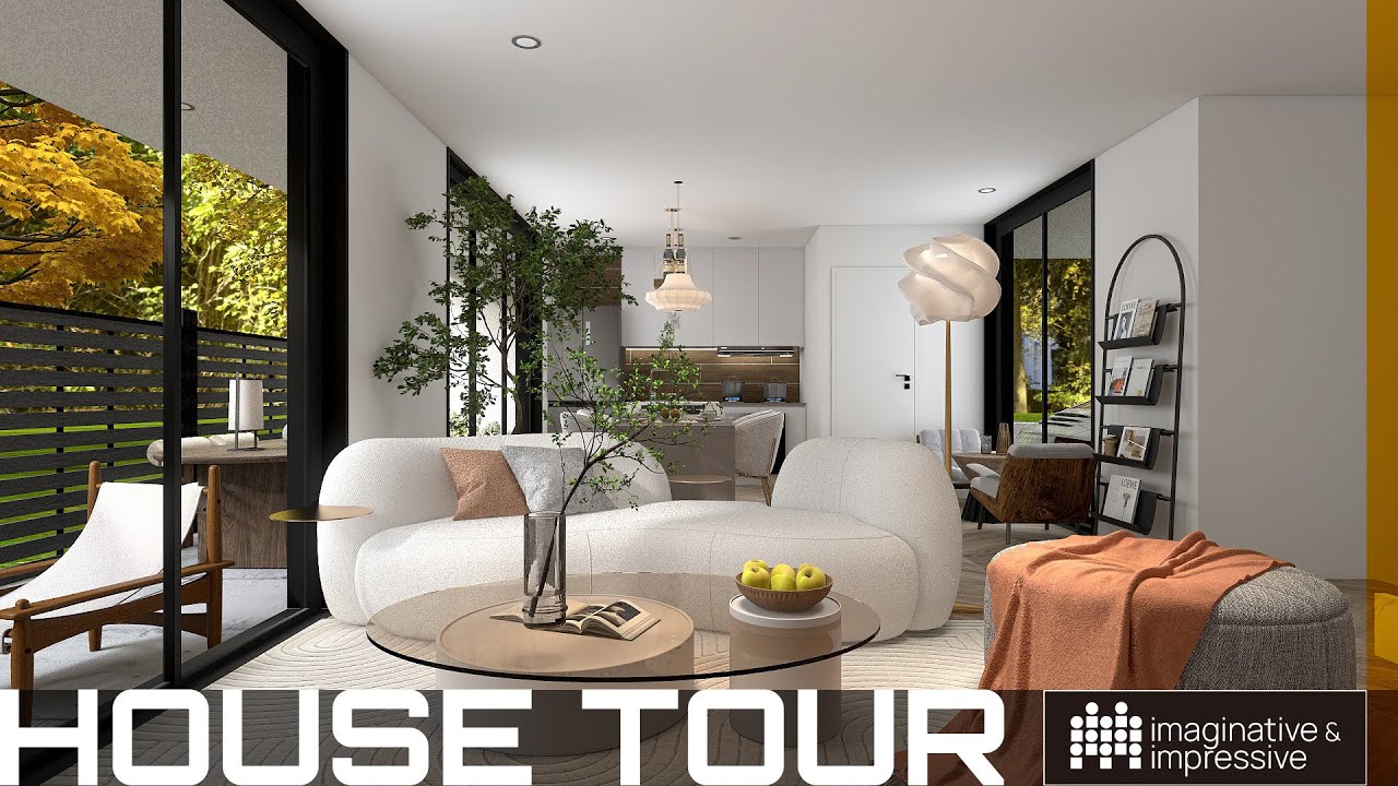 Tiny House Design: 7x5.5 Minimalist Style with Country Vibe Serine and Practical 2-Storey House | HD