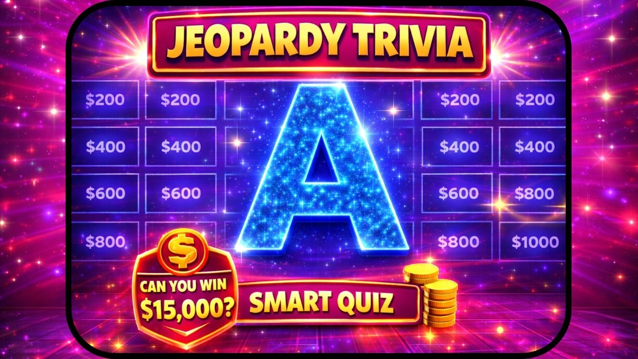 Викторина в стиле «Jeopardy» | Все ответы начинаются с 🎮 Викторина о 70-х, 80-х и 90-х | Quiz Burst