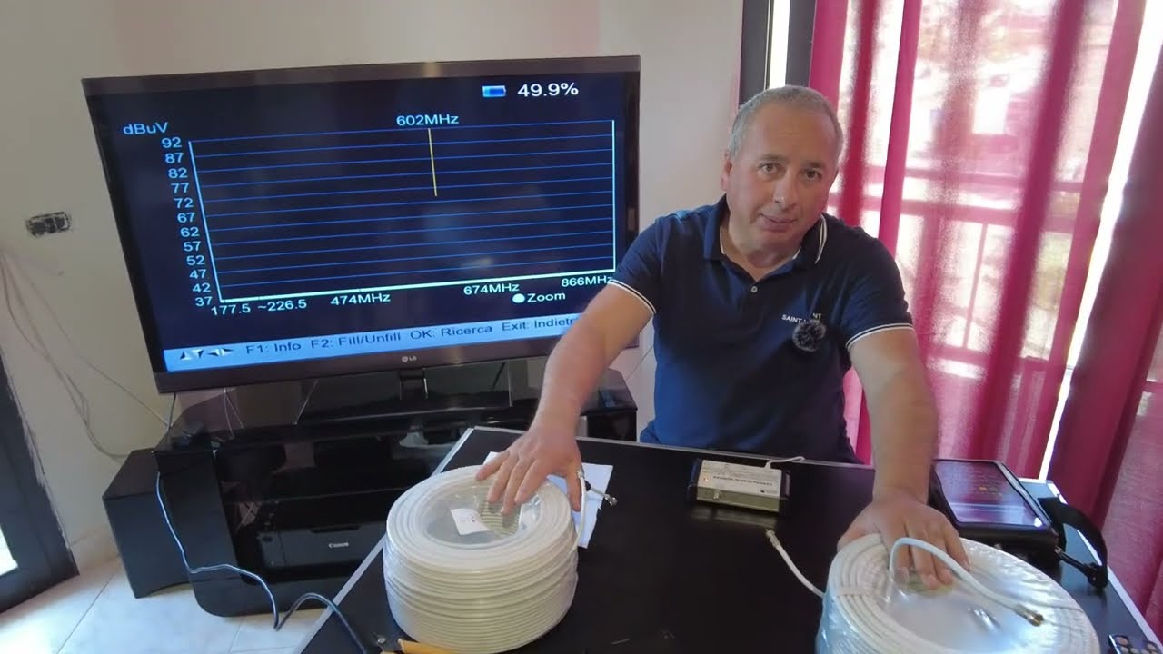 digitale terrestre e cavo tv test di qualit&agrave; tra due cavi, limportanza del cavo spiegato in pratica