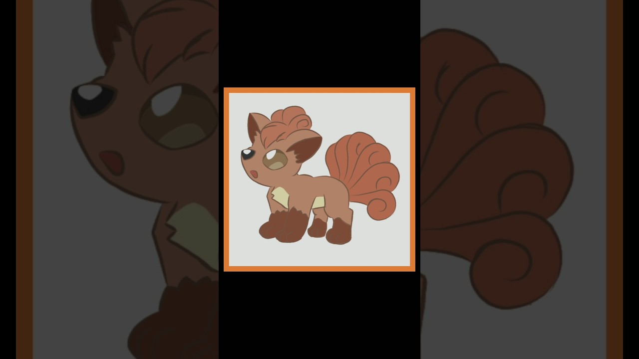 i am bad at pixel art 😔 (trying my best ) 😭😭 #art #digitalart #pokemon #vulpix #chibiartstyle #chibi