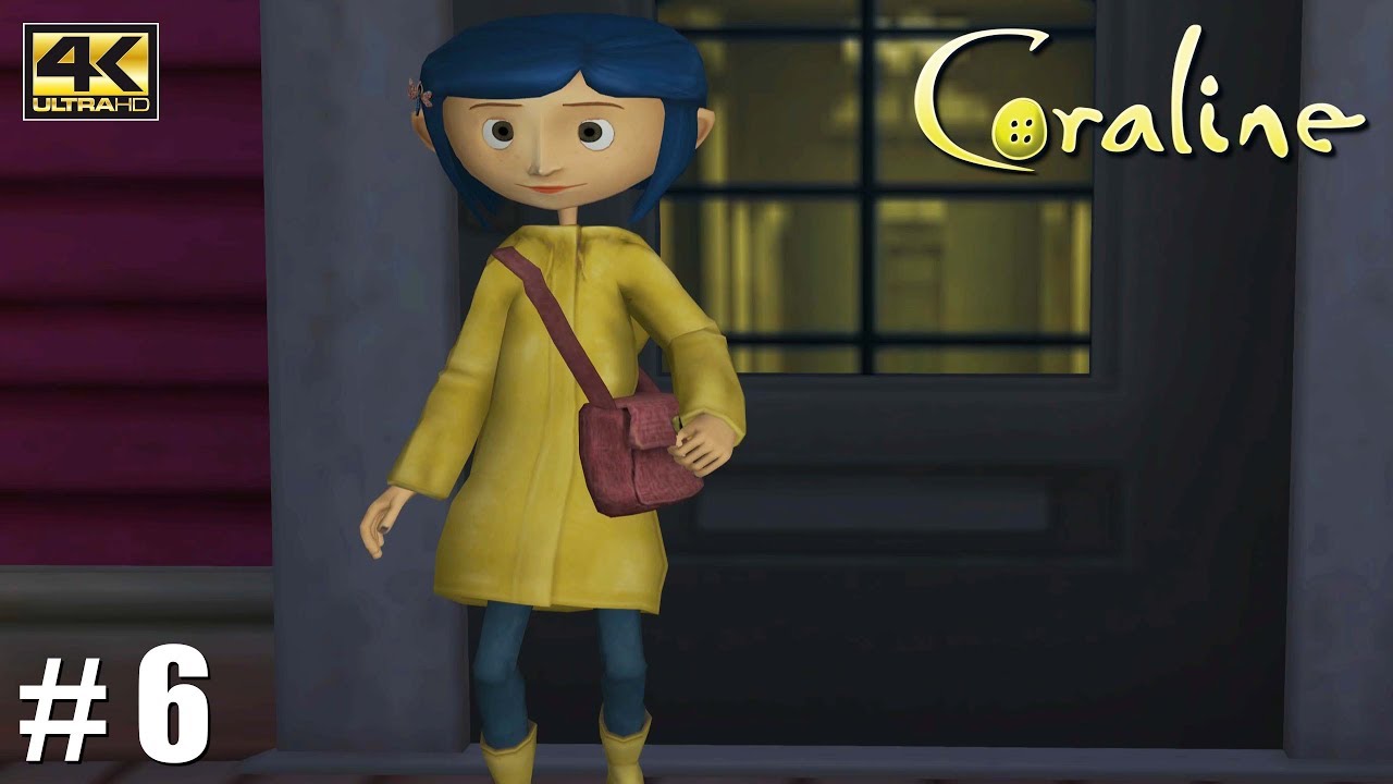 Coraline - Wii Gameplay Playthrough 4k 2160p (DOLPHIN) ЧАСТЬ 6