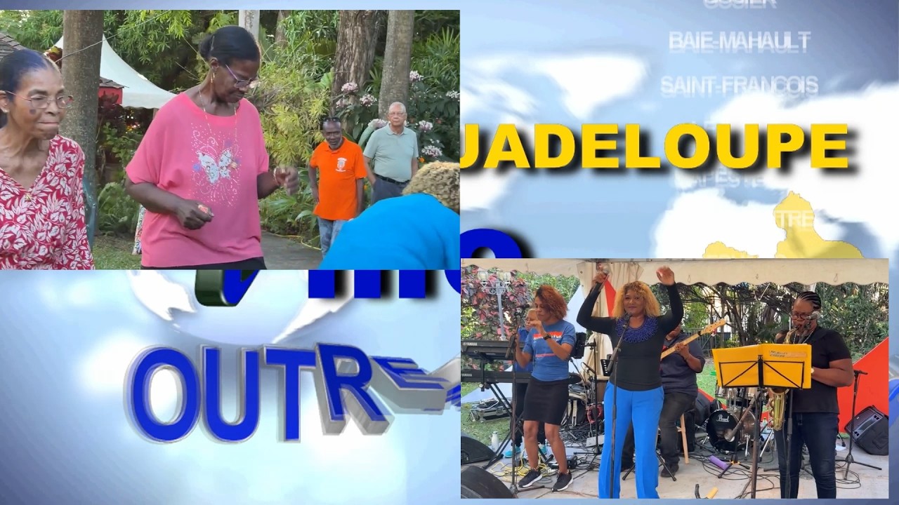 Guadeloupe . Bonne ambiance à Basse terre pour la remise de la carte Jouvance