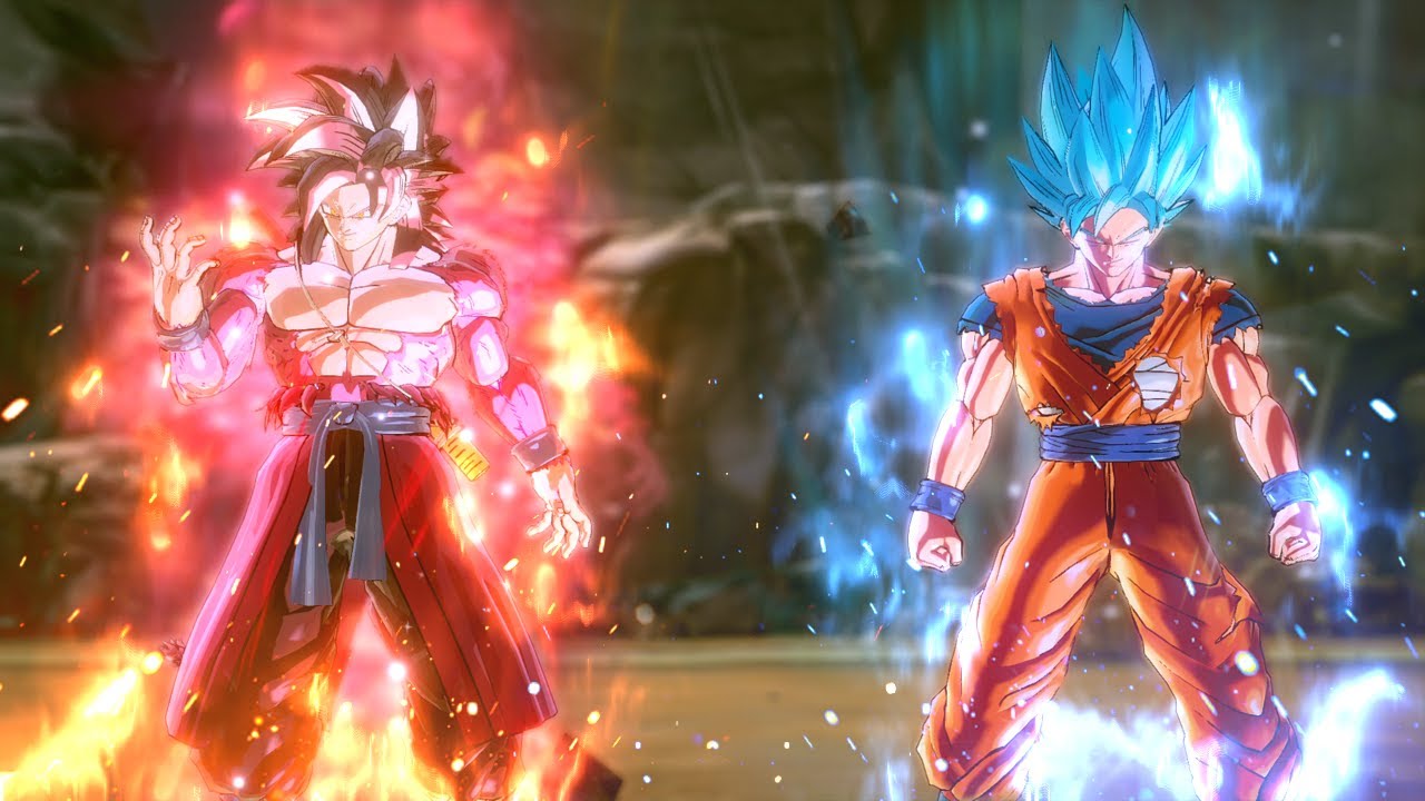 Новая дуэтная трансформация Гоку в модах Dragon Ball Xenoverse 2