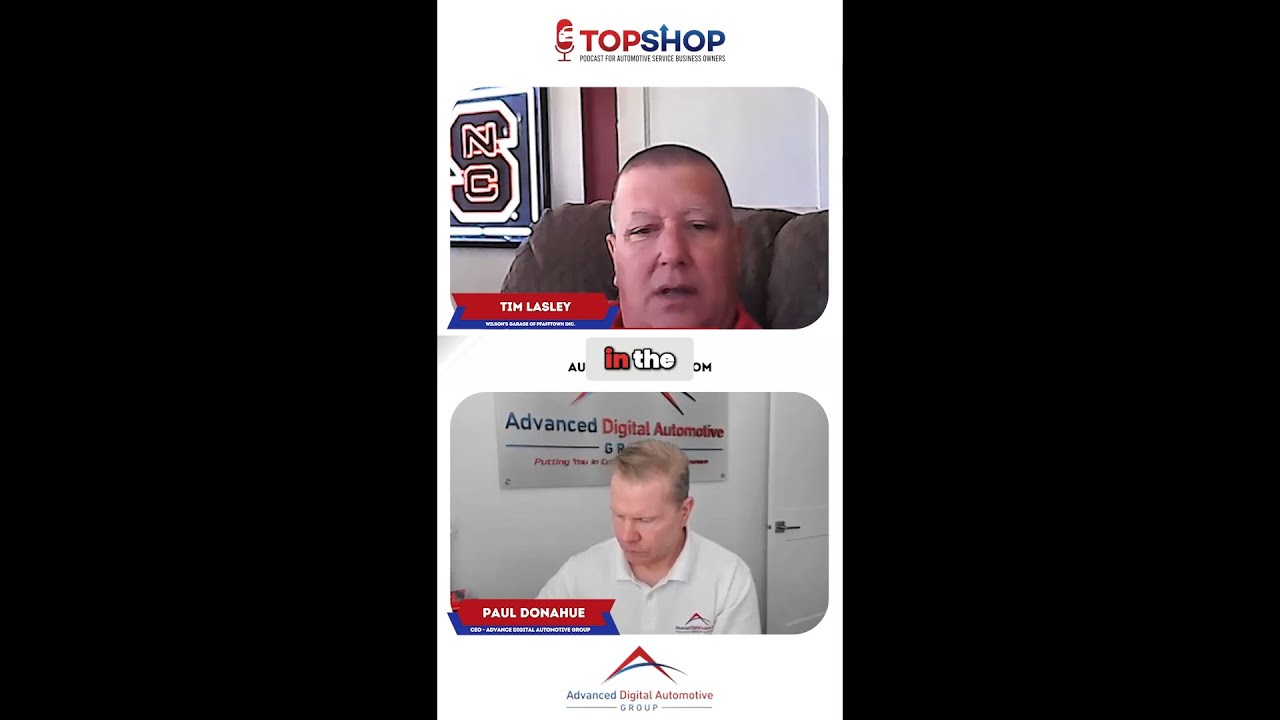The Techs of Today are the shop owners of tomorrow!
