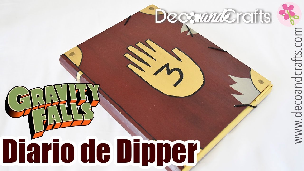DIY Diario de Dipper Gravity Falls - DecoAndCrafts