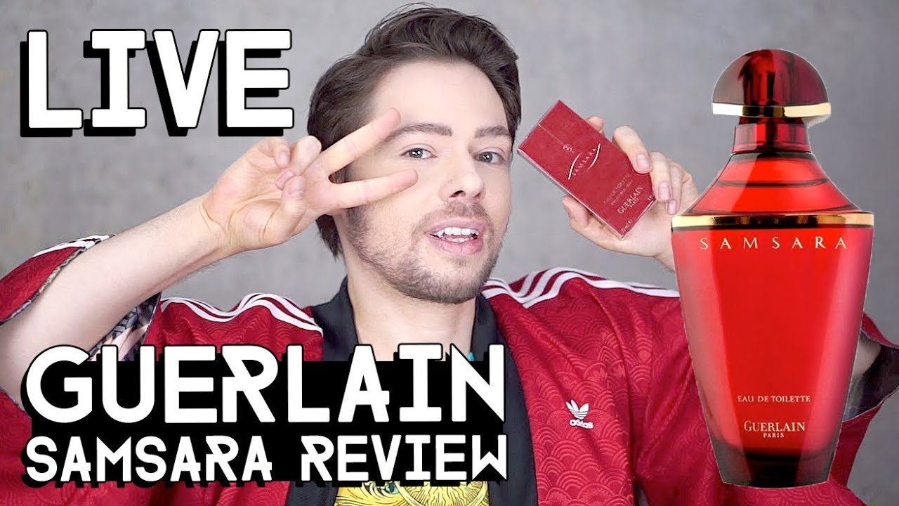 LIVE ! GUERLAIN SAMSARA EDT UNBOXING AND REVIEW
