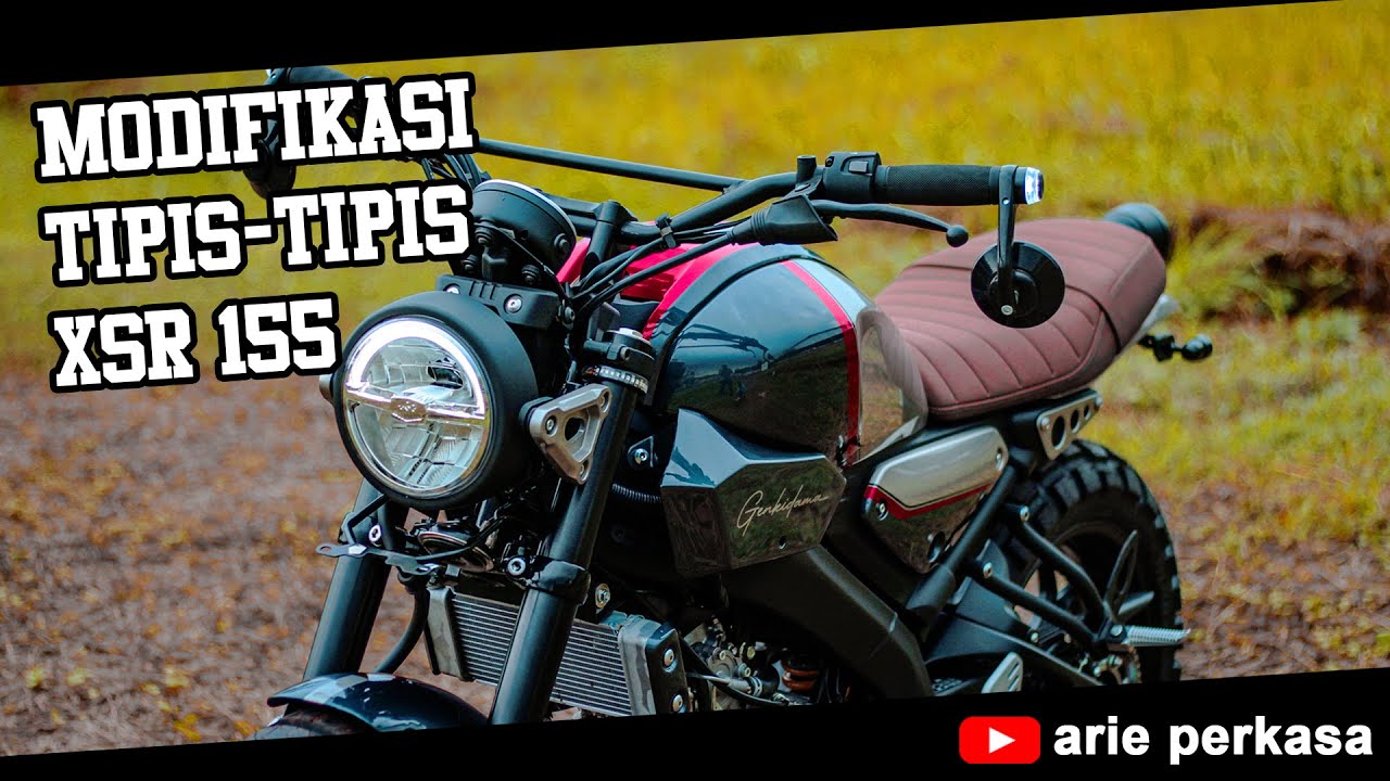 Modifikasi Yamaha XSR 155 Tipis Tipis