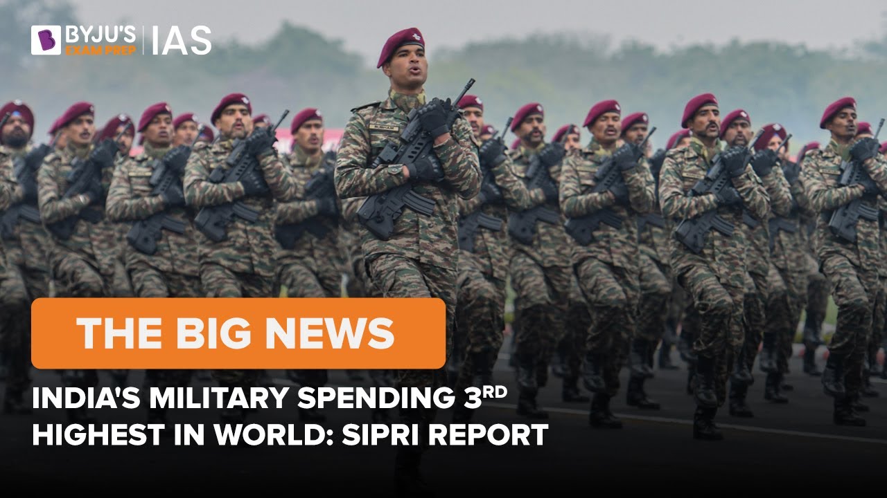 India's Military Spending 3rd Highest In World: SIPRI Report