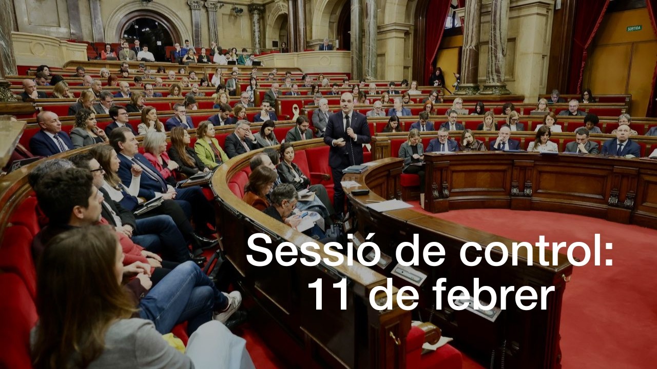 Sessió de control al Govern (11.02.26)