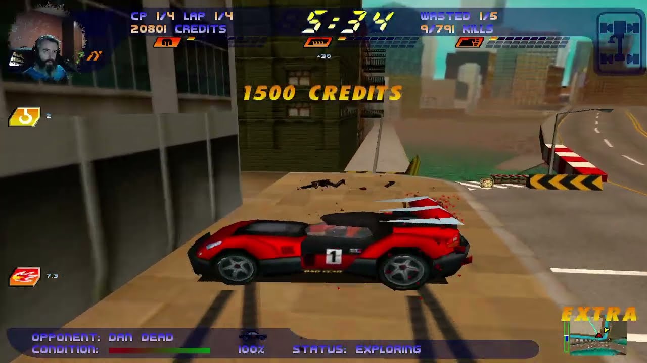 Carmageddon 2 - Группа 1 - Gameplay 15K 6090FPS PC ULTRA