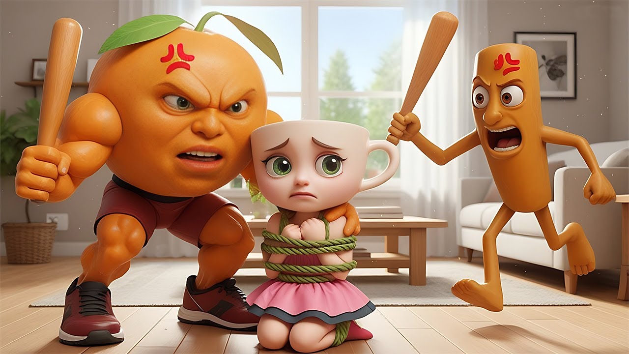 Tung Tung Sahur Family Sad Story with Ballerina Cappuccina in Granny House | Funny Horror Animation