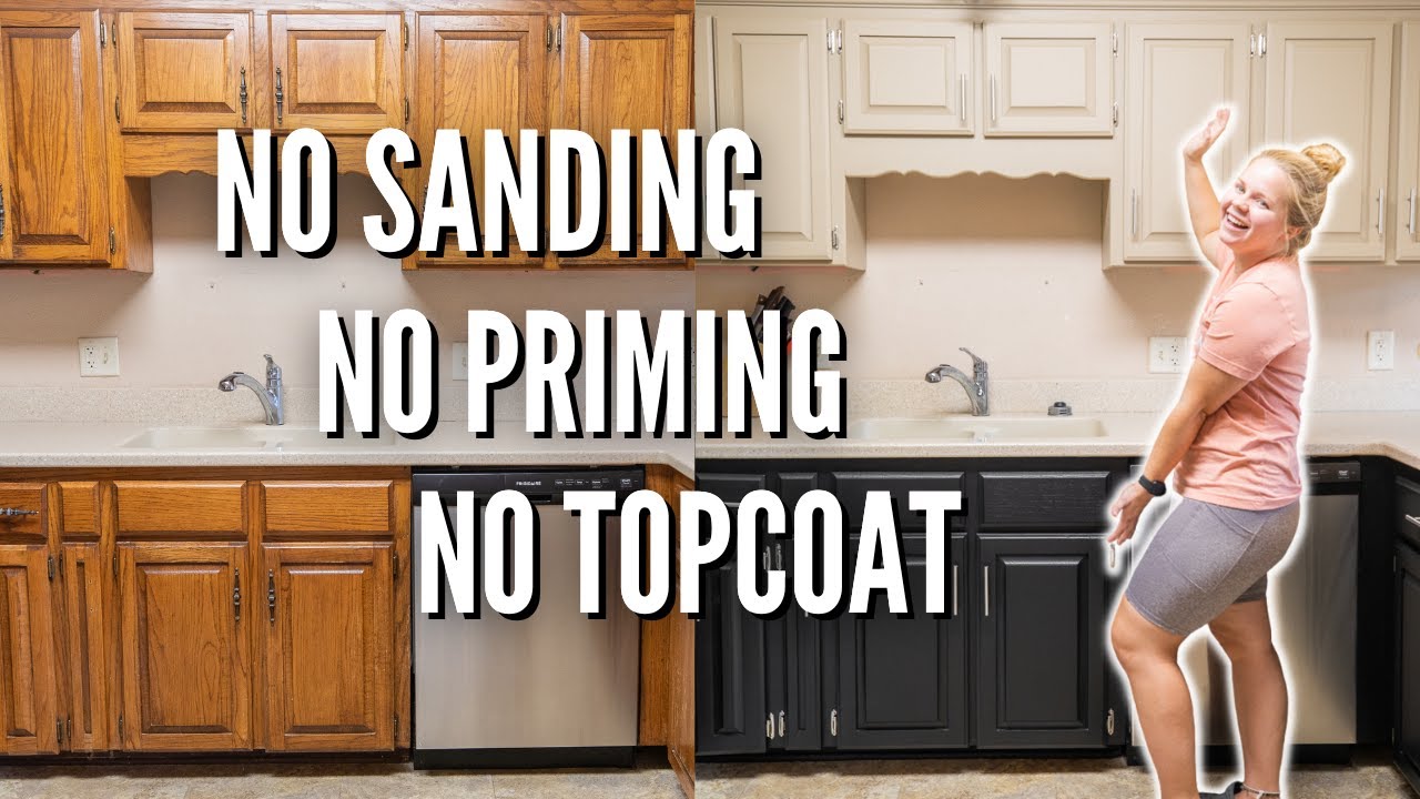 Покрасьте кухонные шкафы ЛЕГКИМ способом | Подробное пошаговое руководство для достижения наилучш...