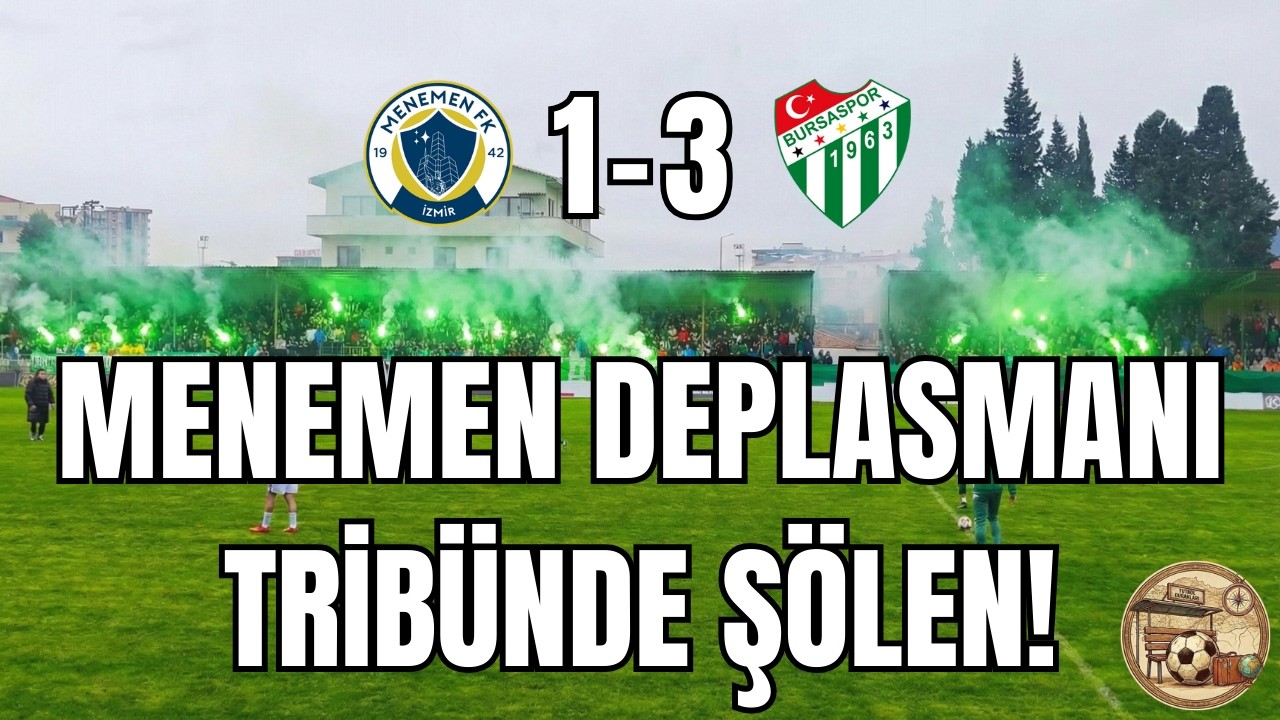 DEPLASMAN DEĞİL, EV SAHİBİ GİBİ! | Menemen FK - Bursaspor Maç Vlog