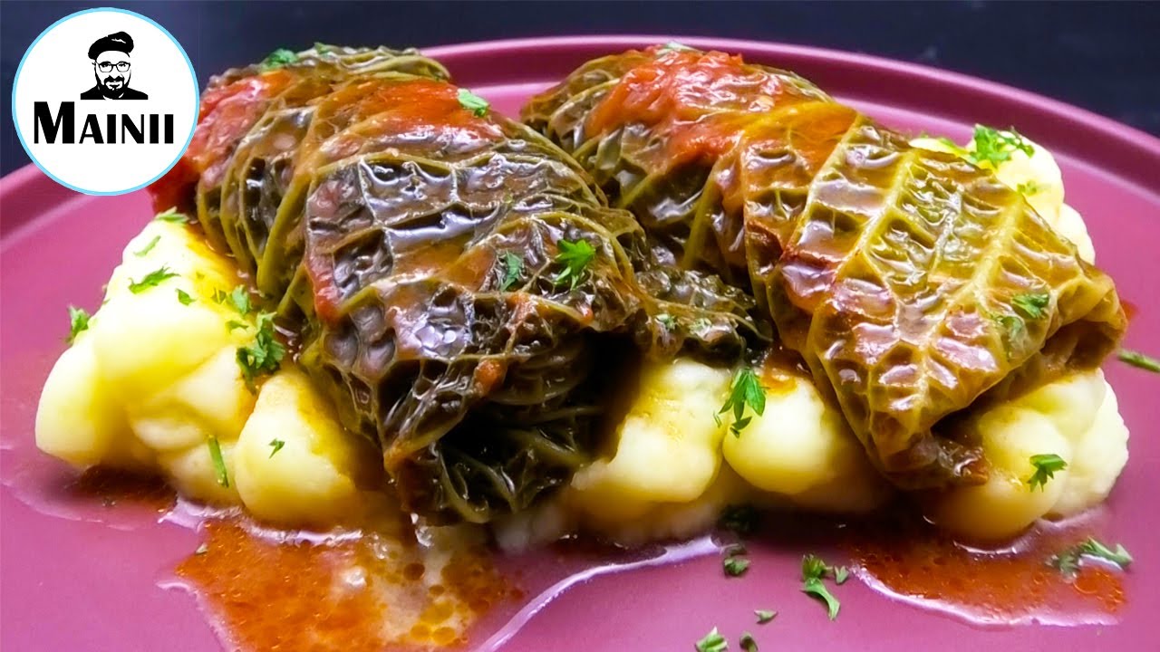 Wirsingrouladen selber zubereiten / Wirsing gef&uuml;llt mit Hackfleisch & Reis