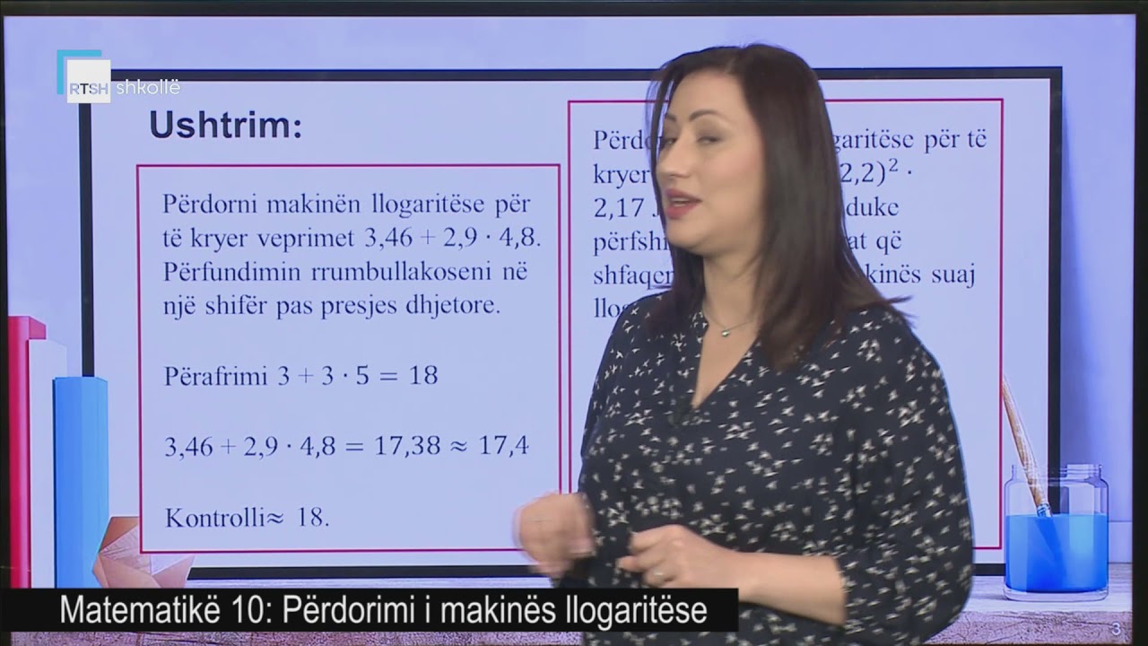 Matematikë 10 - Përdorimi i makinës llogaritëse