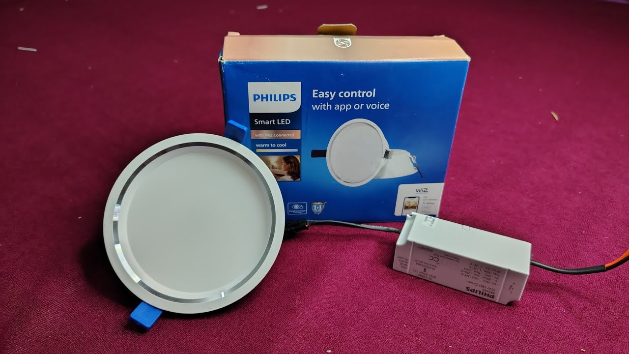 Philips Aura Wifi LED Smart Spotlight with Music Sync l Unboxing and Installation