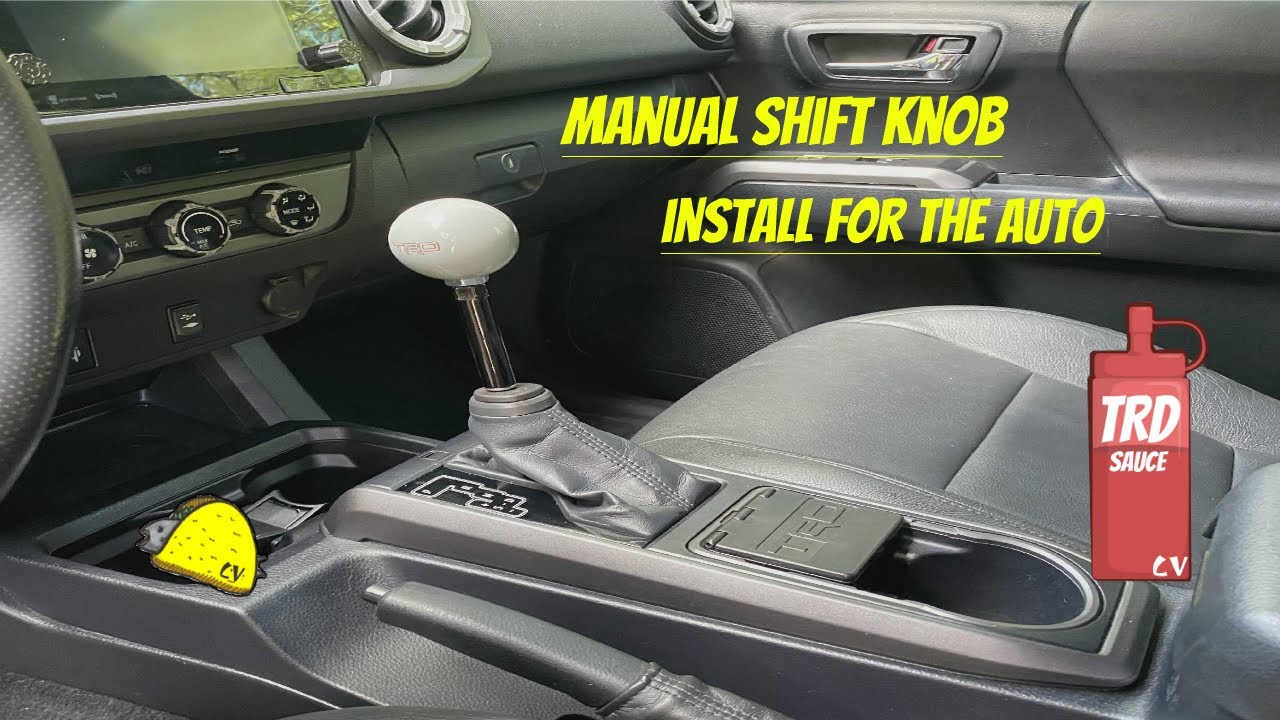 Toyota Tacoma | TRD Gear shifter Install | Manual to Automatic | (2017 Tacoma)