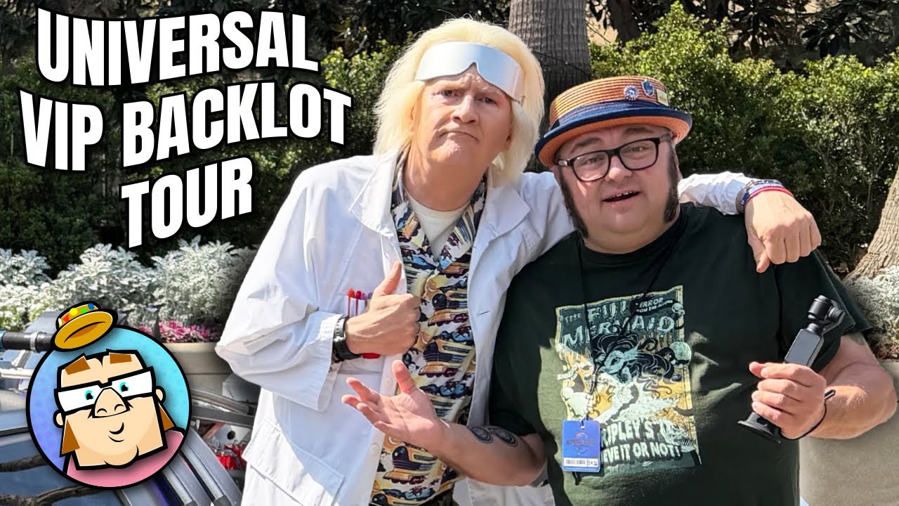 Universal VIP Backlot Tour - Seeing Hill Valley/Kingston Falls - Universal Studios Hollywood