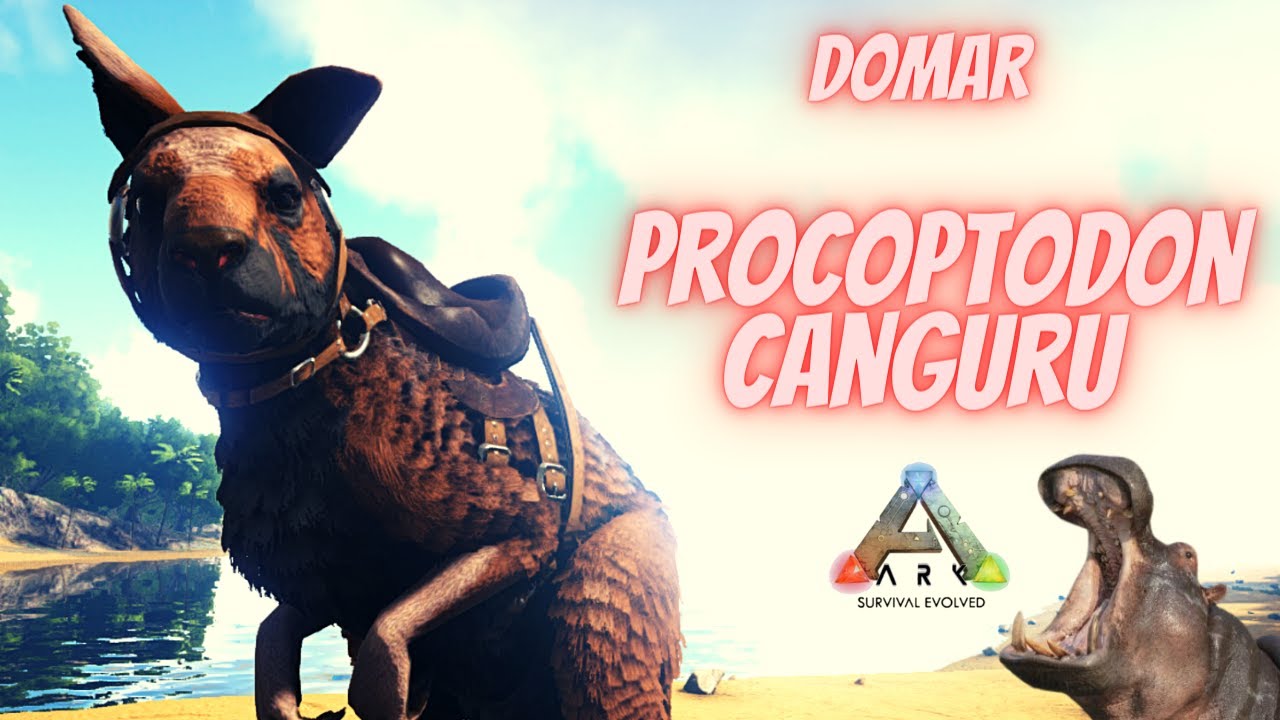 Como domar o Procoptodon (Canguru) - Ark Survival Evolved