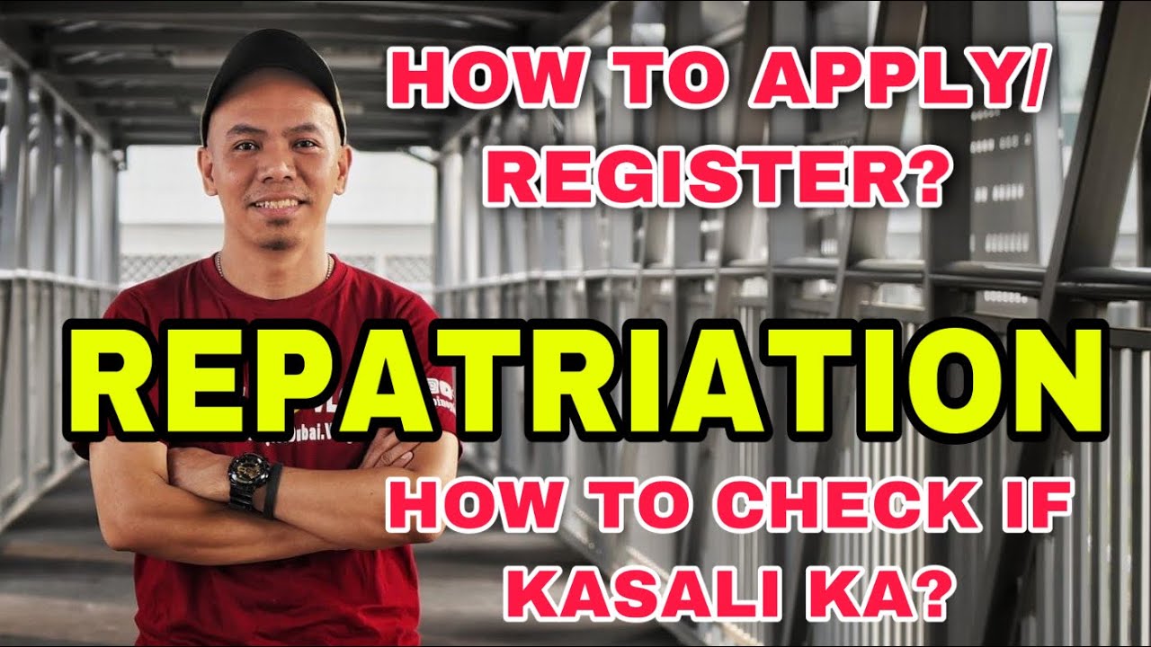 HOW TO APPLY FOR REPATRIATION?