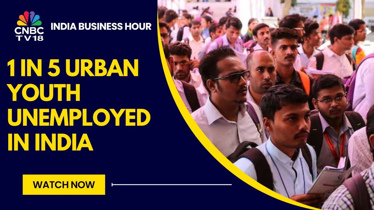 India's Urban Unemployment Rises To 7.1%, Youth Jobless rate at 18.8% | India Business Hour