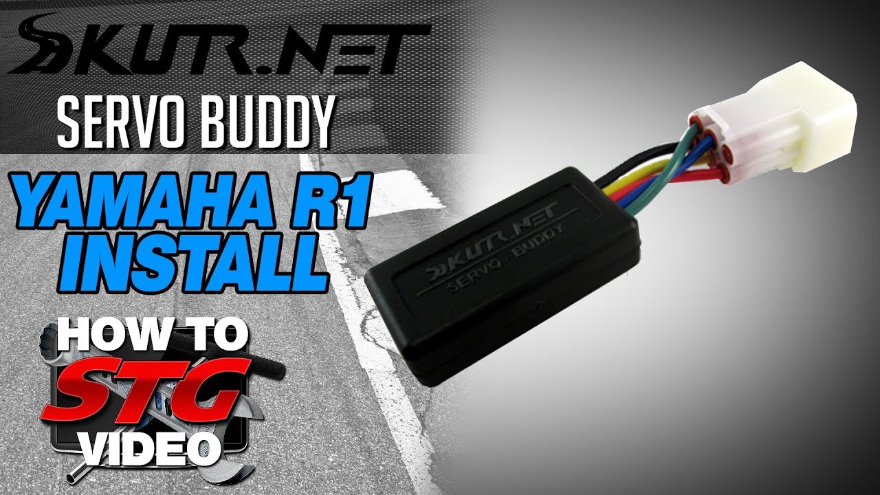 How To Install a SkutrNet Servo Buddy on a 15-17 Yamaha R1 from SportbikeTrackGear.com