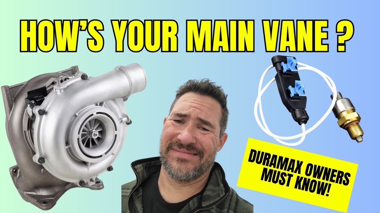 Duramax turbo vane position sensor location, testing, and replacement