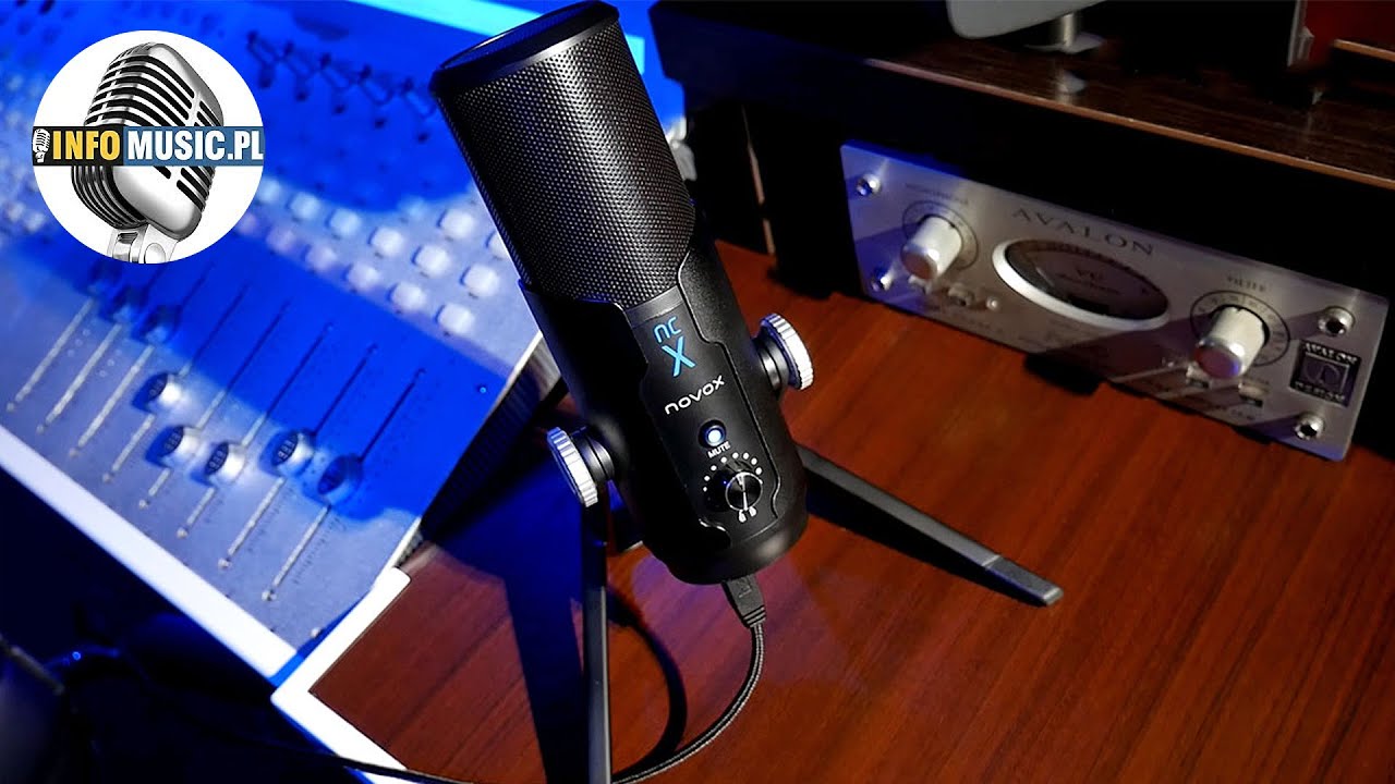 Novox NC-X - Mikrofon do podcastu i studia - Test w Infosound.pl