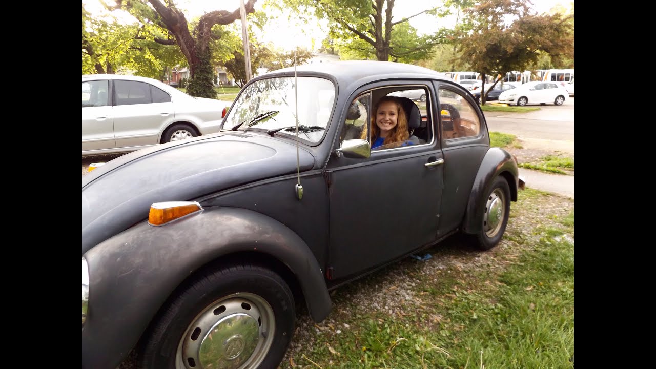 Our Daughter Gets Her First Car 1974 VW Beetle