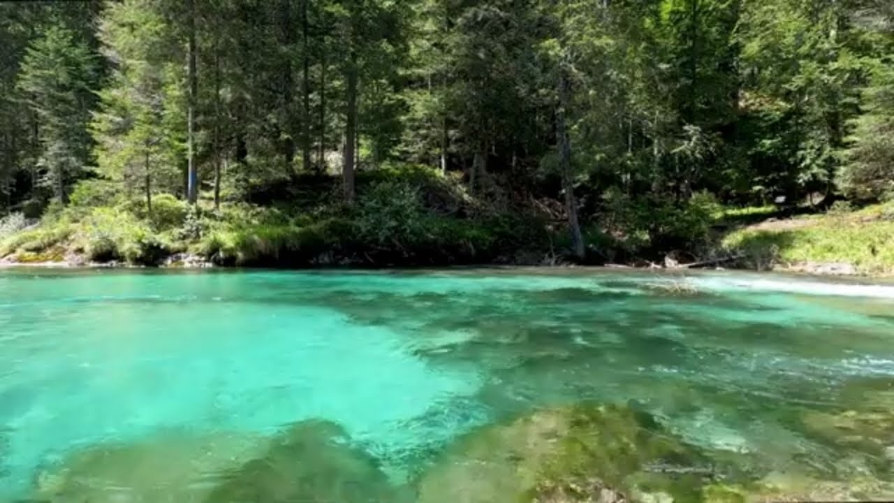Son de l'eau rivi&egrave;re turquoise Canada 2021 - 100 % RELAXATION