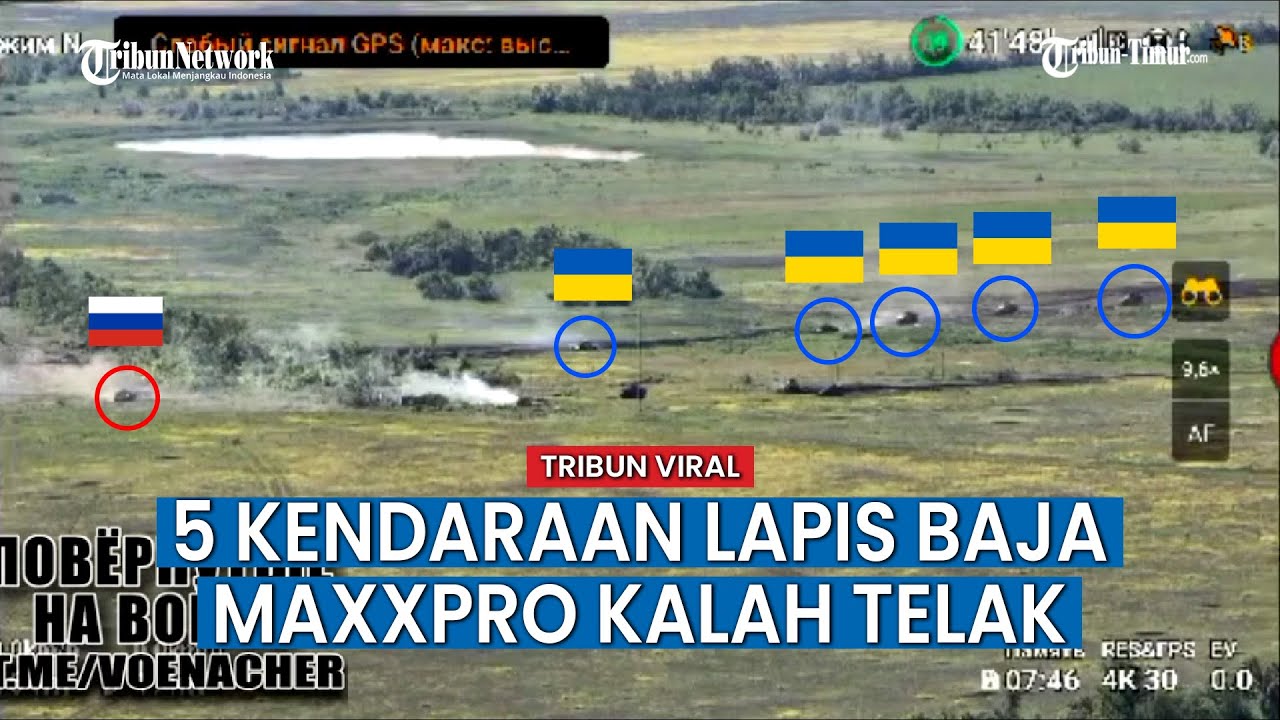 Pertempuran Jarak Dekat, Satu Tank Rusia Lawan Iring iringan Kendaraan Lapis Baja Ukraina