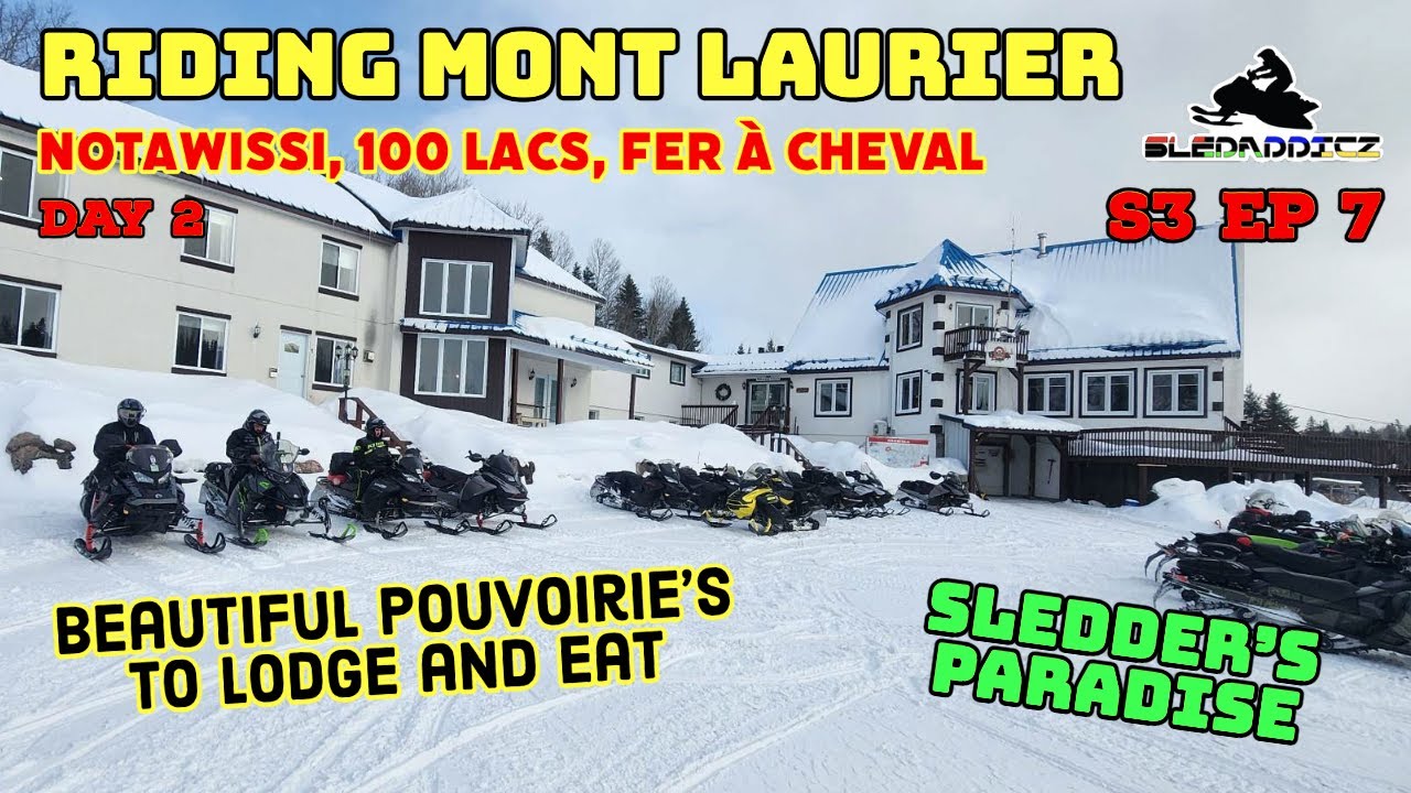 Riding Mont Laurier Day 2 | Notawissi, 100 Lacs, Pourvoirie Fer à Cheval | 800kms of superb riding