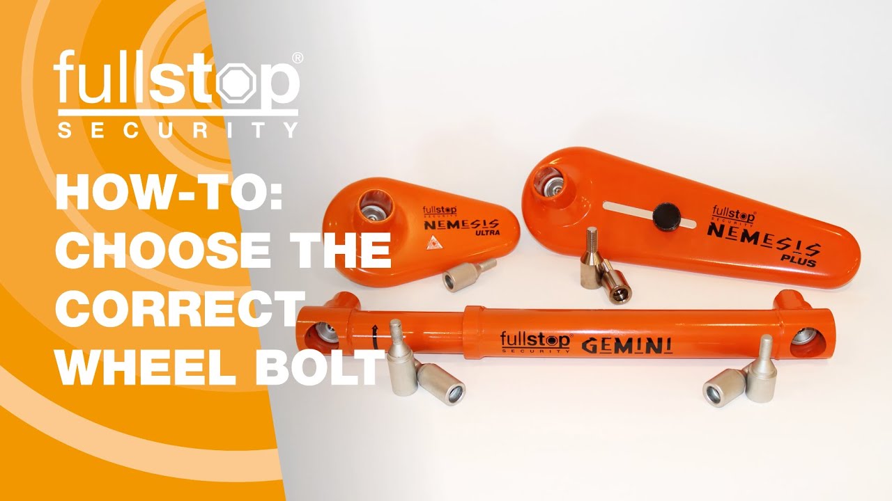 How-to: Choose the Correct Wheel Bolts for your Vehicle (Fullstop Security Wheel Locks)