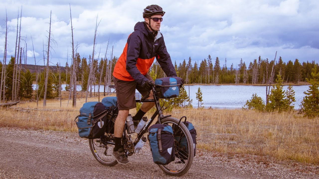 Old Faithful + Backcountry Camping in Yellowstone National Park - Bicycle Touring Pro / EP. #261