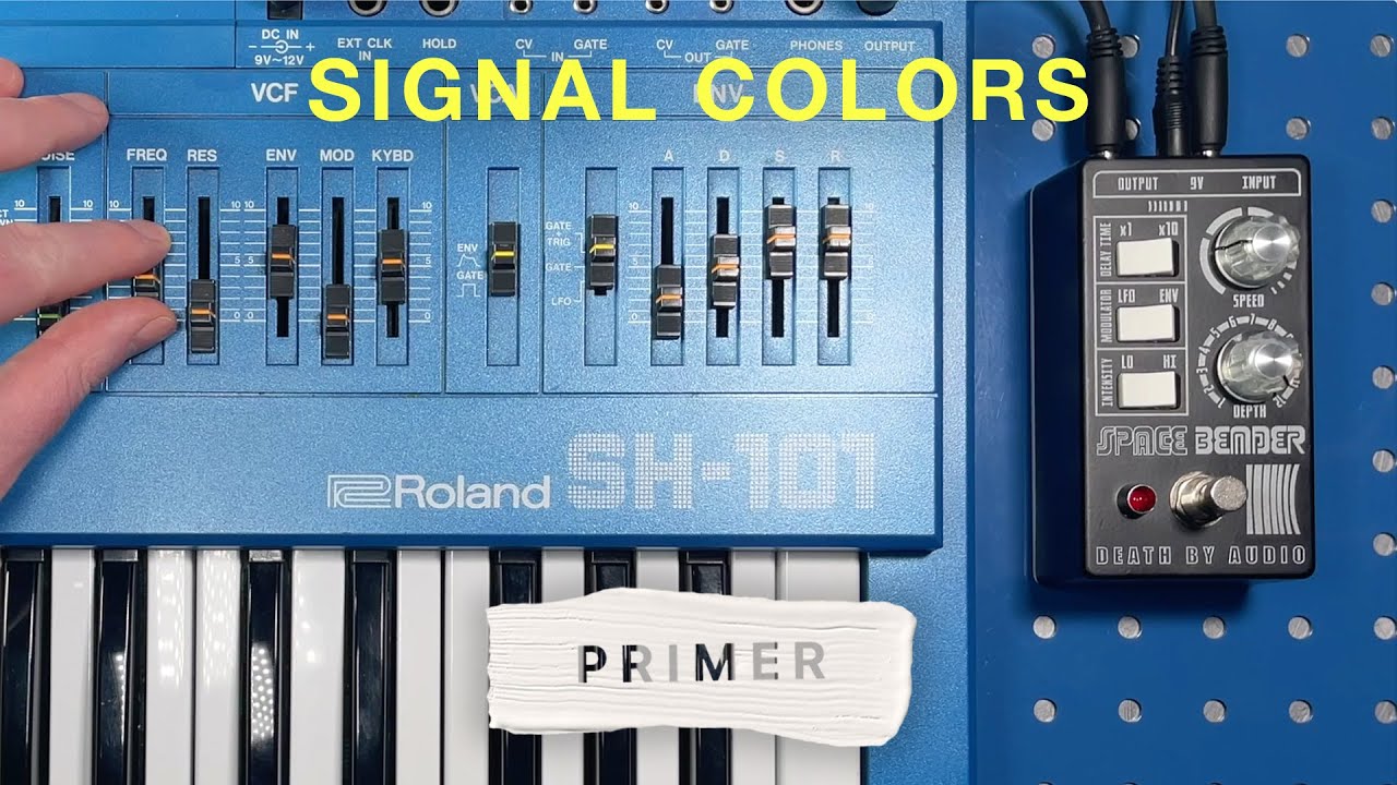 Death By Audio Space Bender: первый взгляд на демо с синтезаторами (Roland SH-101)