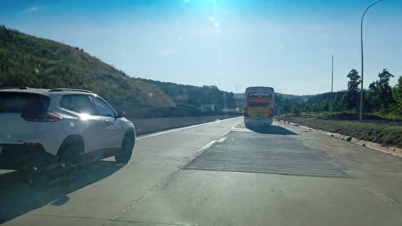 Obras Br 381: do trevo de Itabira até o trevo de Caeté MG